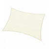 Outsunny Rectangle 10' X 13' Canopy Sun Sail Shade Garden Cover Uv Protector Outdoor Patio Lawn Shelter With Carrying Bag (cream White)