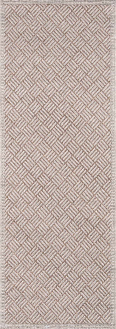 Eve Contemporary 2'0" x 10'0" Runner Rug in Brown Indoor Area Rug | Tapis Contemporain Eve 2'0" x 10'0" en brun