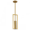 Dainolite Pauline 1 Light Pendant Aged Brass Lamp