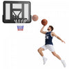 Soozier Wall Mounted Basketball Hoop with 43\" Shatter Resistant Backboard