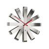 Umbra Modern Steel Ribbon Wall Clock