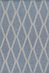 Cypress Transitional 5'3\" x 7'0\" Area Rug in Blue Indoor Area Rug
