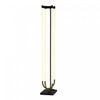 Cascata Integrated Led Floor Lamp, Black And Brushed Brass