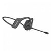 OPN Sound Chat+ Bluetooth Black Open-Ear Headphones with ENC Boom Microphone