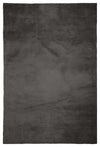 Argo Plush & Shags Charcoal Washable Rug 8'0\" x 10'0\" Indoor Area Rug