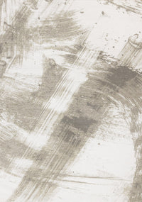 Kylie Soft Cream Taupe Brush Strokes Area Rug - 7'10