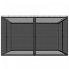 Outsunny 12' x 12' Gazebo Replacement Mosquito Netting Screen Walls, Black