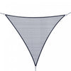 Outsunny Triangle 12' Canopy Sun Sail Shade Garden Cover Uv Protector Outdoor Patio Lawn Shelter With Carrying Bag, Grey