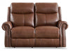 Hydeline Royce Power Reclining Loveseat - Brown