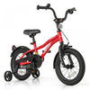 Costway 14\" Kids Bike For 3-5 Years Old Boys & Girls With Adjustable Seat Handbrake Reflectors Red