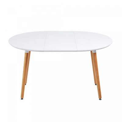 Emma Multi-Purpose Round Dining Table with Extendable | Table a manger ronde polyvalente Emma avec rallonge