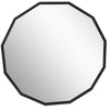 Gorren Black 35.82\" Mirror