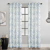 Habitat Jenny Indigo Light Filtering Grommet Curtain Panel - 52 x 95