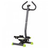 Soozier Twist Stepper Height Adjustable Step Machine W/ Lcd Monitor, Grey