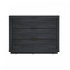 Evelyn Modern 32\" Nightstand in Charcoal Gray (3-Drawer)