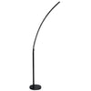Dainolite Gentle Bend LED Floor Lamp 22w Matte Black Finish