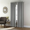 Shadow Grey Grommet Curtain Panel - 52\" X 95\"