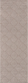 Laura Contemporary 2'0\" x 10'0\" Runner Rug in Ivory Indoor Area Rug