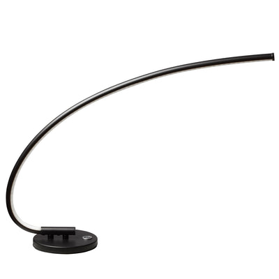 Dainolite LED Desk Lamp 18w Black Finish|Lampe de bureau de Dainolite avec fini noir et ampoule à DEL de 18 W