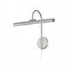 Dainolite Display/Exhibit Picture Light 24w Satin Chrome Finish Lamp