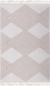Athena White Indoor/Outdoor Area Rug - 5.3 X 7.6