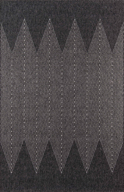 Raven Contemporary 6'7" x 9'6" Area Rug in Grey Indoor Area Rug | Tapis Contemporain Raven 6'7" x 9'6" en Gris