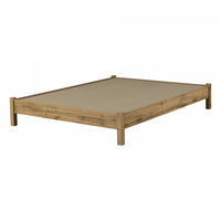 Step One Essential Queen Platform Bed - Nordik Oak