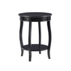 Rainbow Chairside Table - Black
