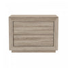 Soren Contemporary 32\" Nightstand in Natural Oak (2-Drawer)