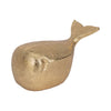 8\" Whale Tabletop Decor - Gold
