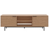 Nordika Hamilton 70\" TV Stand with 2 Storage Cabinets - Light Walnut