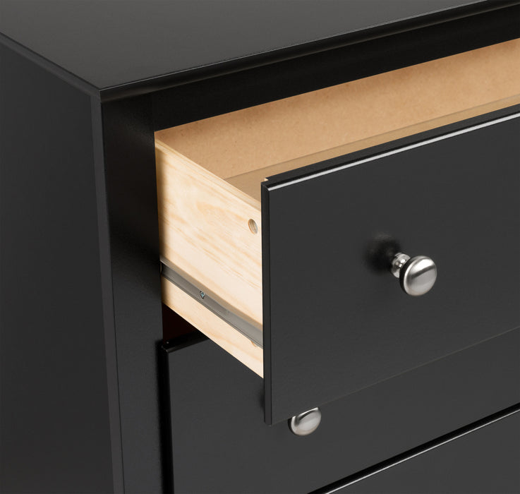 Jade Kids 6-Drawer Dresser - Black