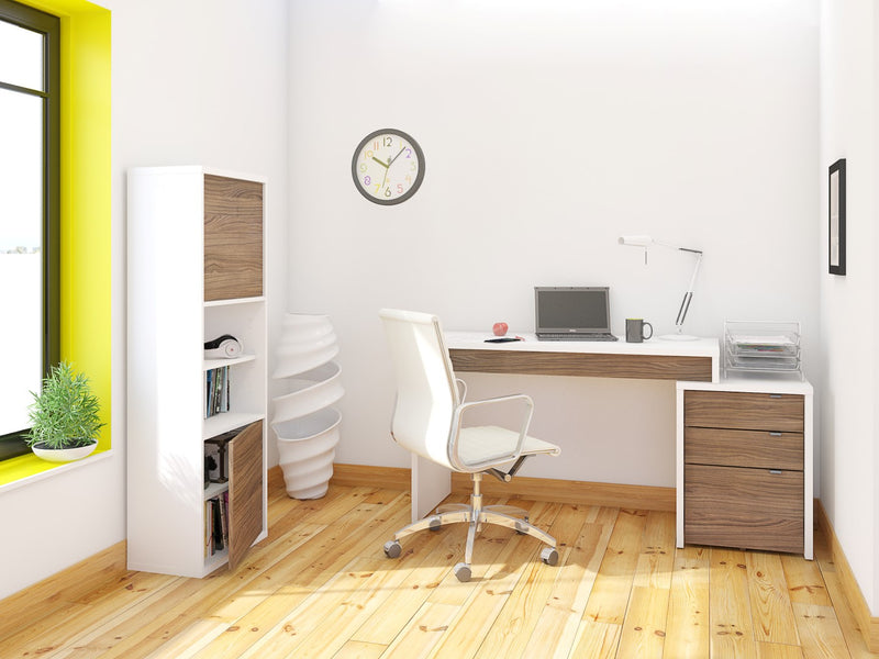 Nordika Liber-t Reversible Desk Panel - Walnut