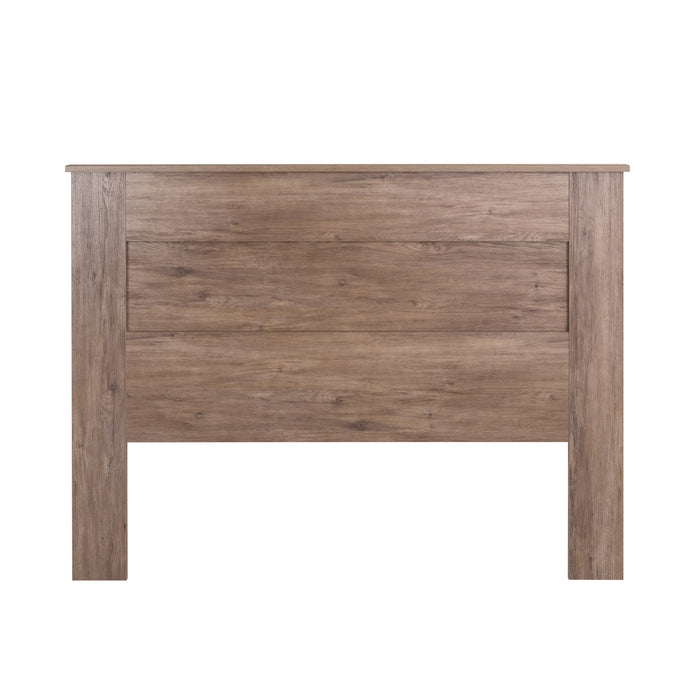 Queen Flat Panel Headboard - Drifted Grey