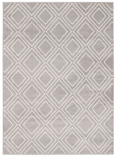 August Geod Grey-White 7'10" x 10'2" Area Rug