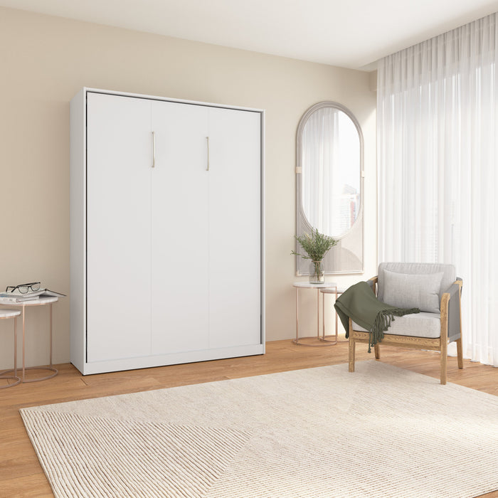 Bestar Claremont Full Murphy Bed - White