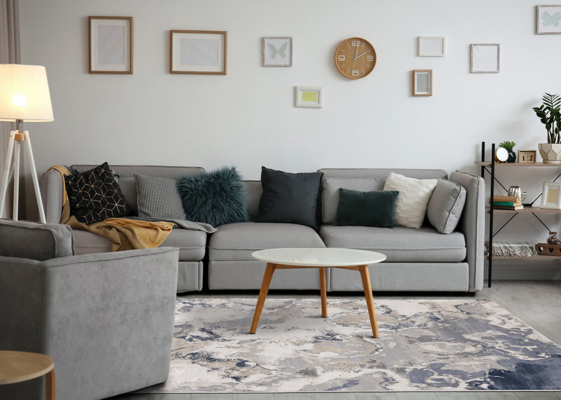 London Abstract Indoor Area Rug - 5'3\" x 7'7\"