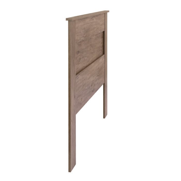 Queen Flat Panel Headboard - Drifted Grey