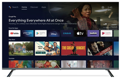 NTC 55" UHD Smart Android TV | Téléviseur intelligent NTC UHD de 55 po avec Android TVMC