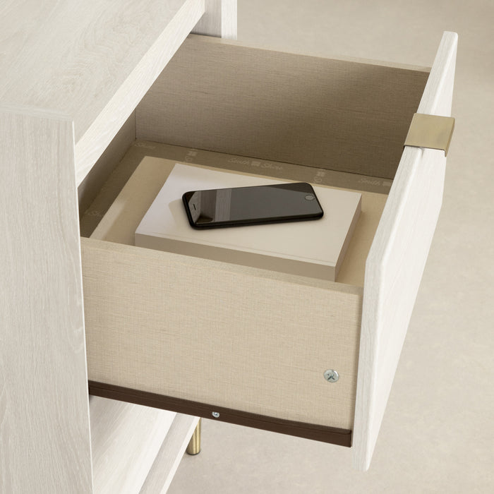 Hype 2-drawer Nightstand - Winter Oak