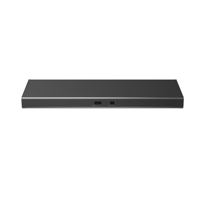 Zephyr Cyclone 36" Under Cabinet Range Hood - Black Stainless Steel - AK6536CBS | Hotte de cuisinière sous l’armoire Cyclone de Zephyr de 36 po - acier inoxydable noir - AK6536CBS | AK6536CBS