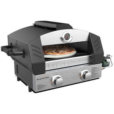 Blackstone Griddle Essentials Portable Pizza Oven with 15" Cordierite Stone - 6964|Four à pizza portatif Griddle Essentials de Blackstone avec pierre en cordiérite de 15 po - 6964