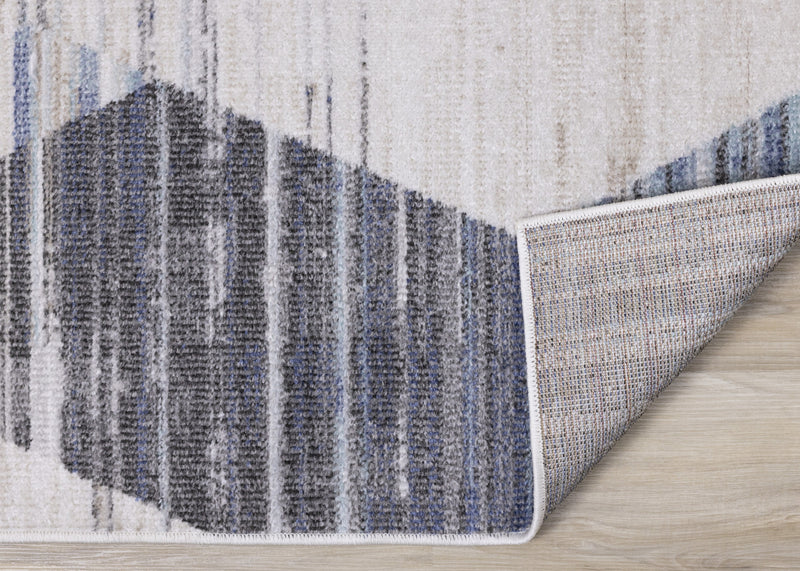 Fitzgerald Distressed Geometric Area Rug - 7'10\" x 10'6\"