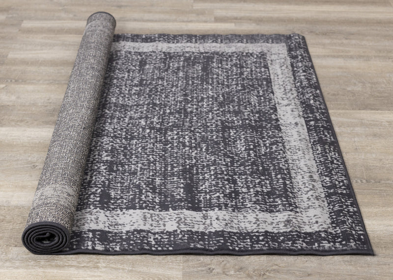 Florence Distressed Border Indoor Area Rug - 4'7\" x 6'7\"