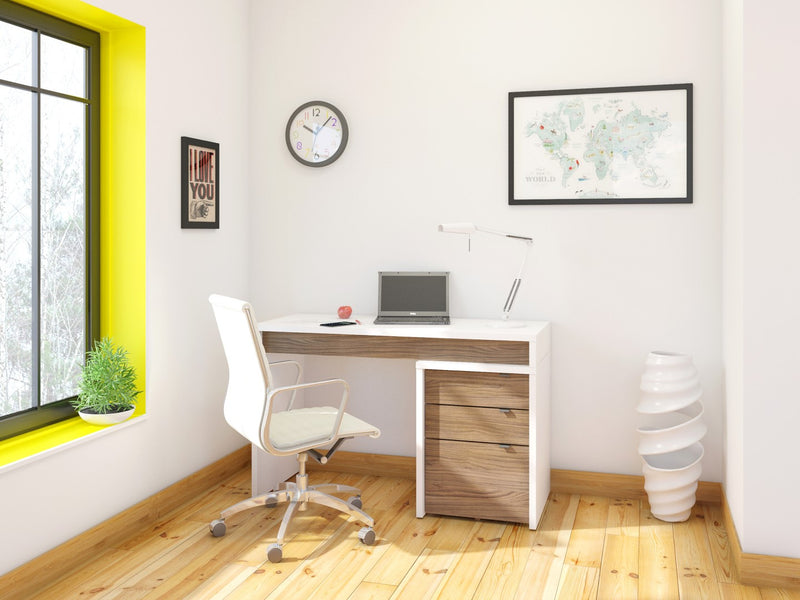 Nordika Liber-t Reversible Desk Panel - Walnut