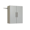 Hangups 24\" Upper Storage Cabinet Light Grey