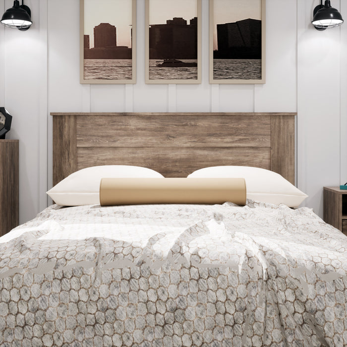 Queen Flat Panel Headboard - Drifted Grey
