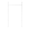 Umbra Anywhere White Expandable Curtain Rod and Room Divider - 36\"-66\"