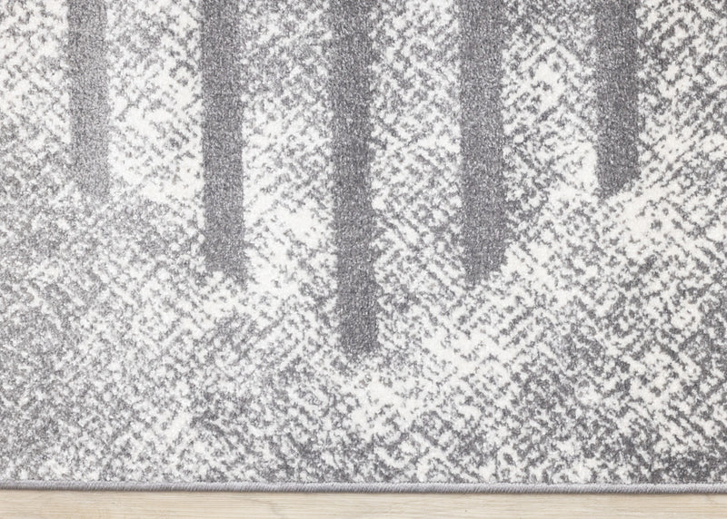 Covington Distressed Geometric Lines Indoor Area Rug - 7'10\" x 10'6\"