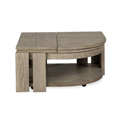 Addams 36" Lift-Top Coffee Table with Casters - Stone Harbor Grey | Table à café Addams de 36 po avec dessus relevable et roulettes - gris Stone Harbor